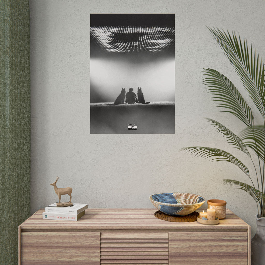 Between the Wolves Poster | Baby Keem Cinematic Music Culture Wall Art