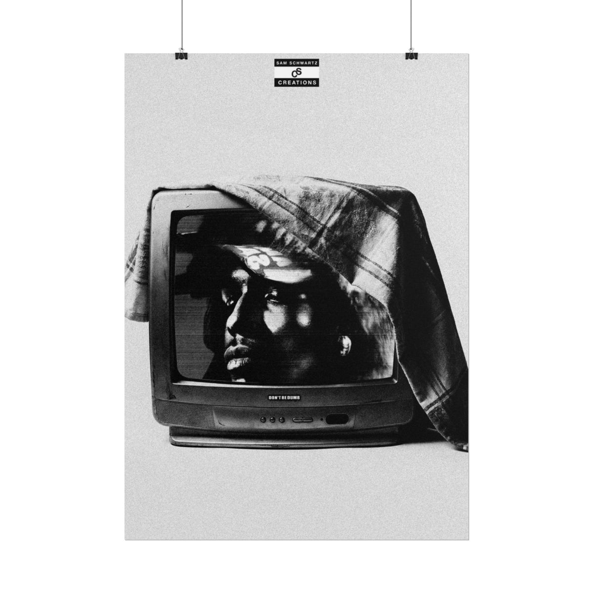 Don’t Be Dumb Poster | CRT Hip-Hop Wall Art