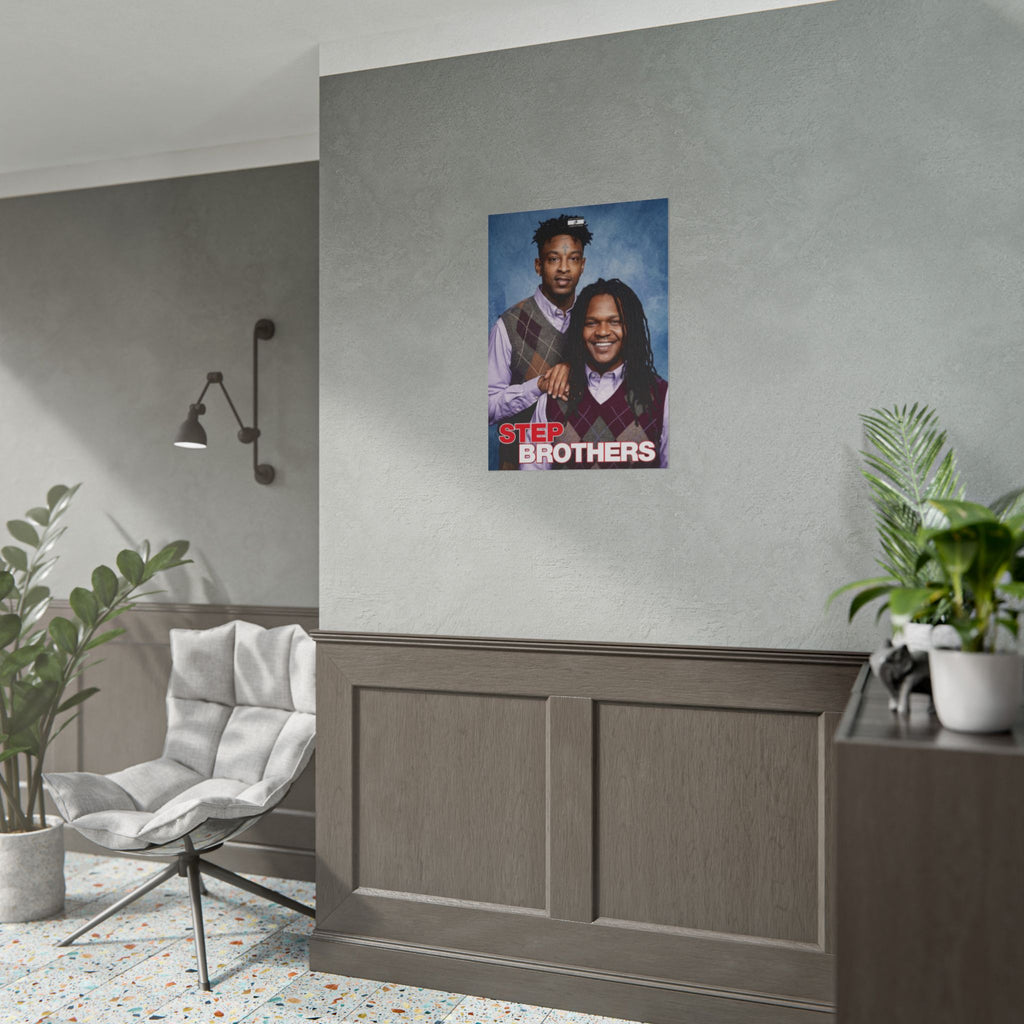 Step Brothers Poster | Hip-Hop Duo Wall Art