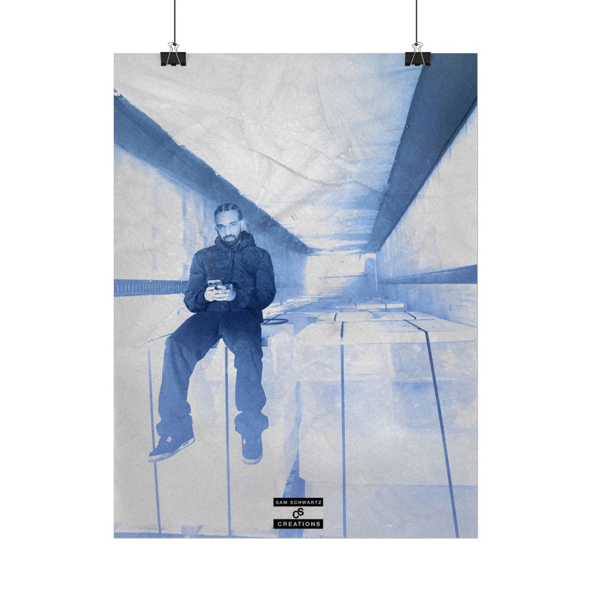 Cold Storage Poster | Drake Music Wall Art