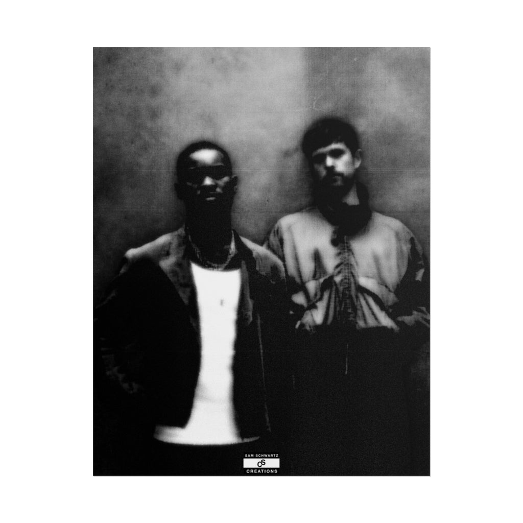 No Signal Duo Poster | Dave Hip-Hop Photography Wall Art