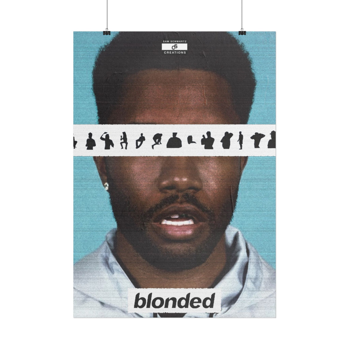 Blonded Poster | Frank Ocean Music Wall Art