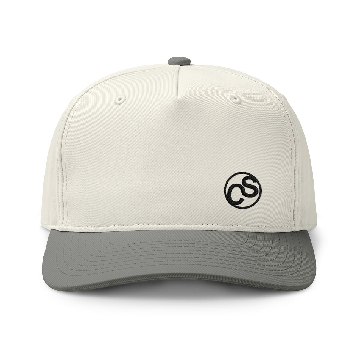 Two-Tone Sam Schwartz Creations Cap — Minimal Embroidered Logo Baseball Hat