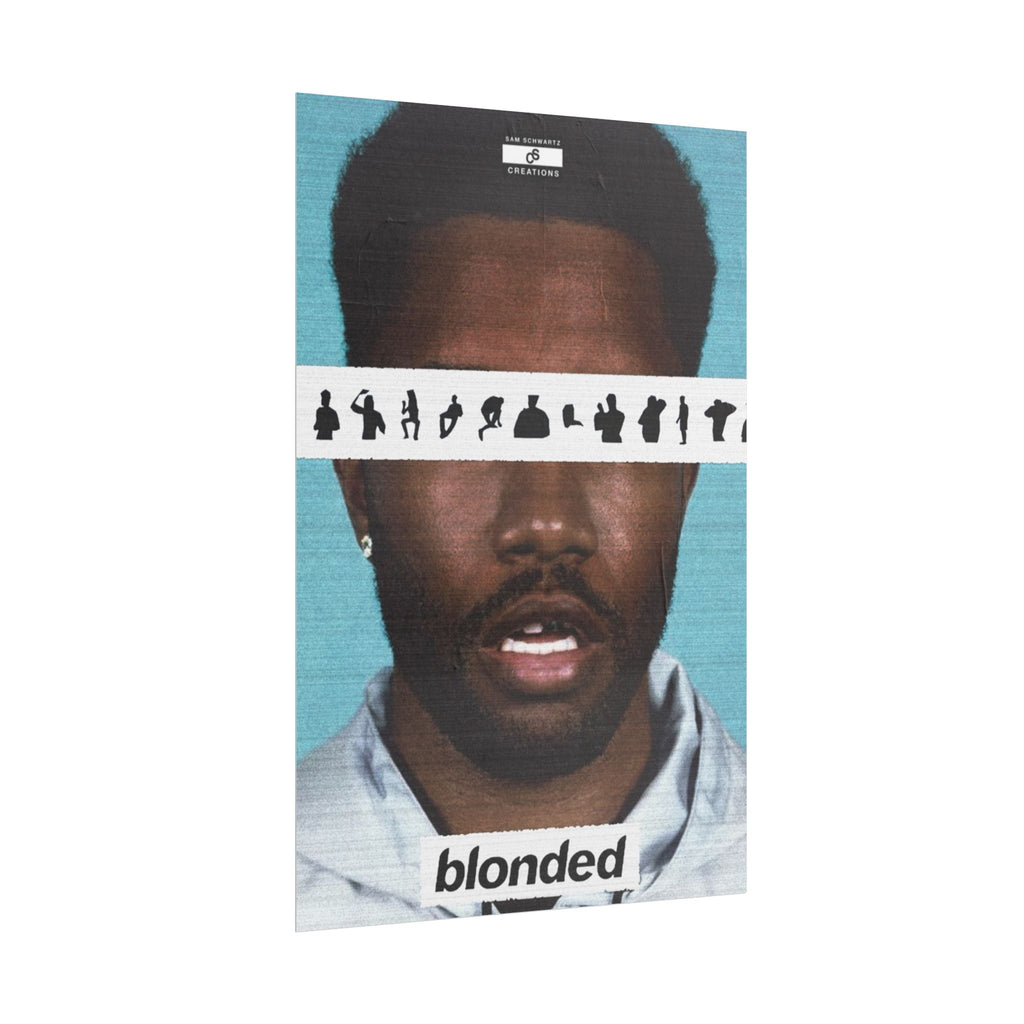 Blonded Poster | Frank Ocean Music Wall Art