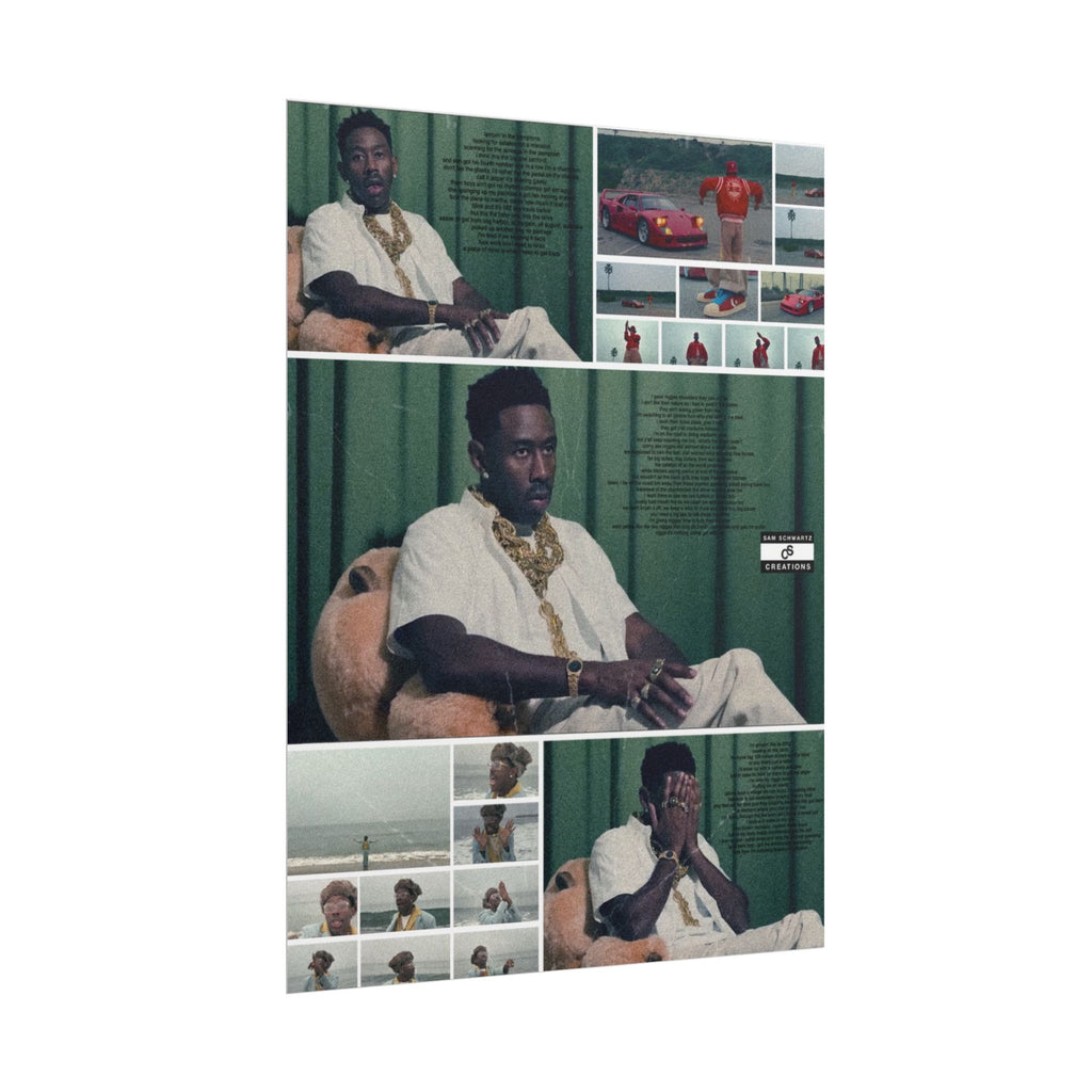 Luxury Tyler Poster | Tyler, the Creator Wall Art