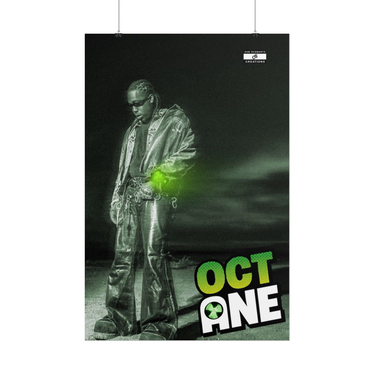 OCTANE Don Toliver x Ben 10 Poster | Hip-Hop Music Wall Art