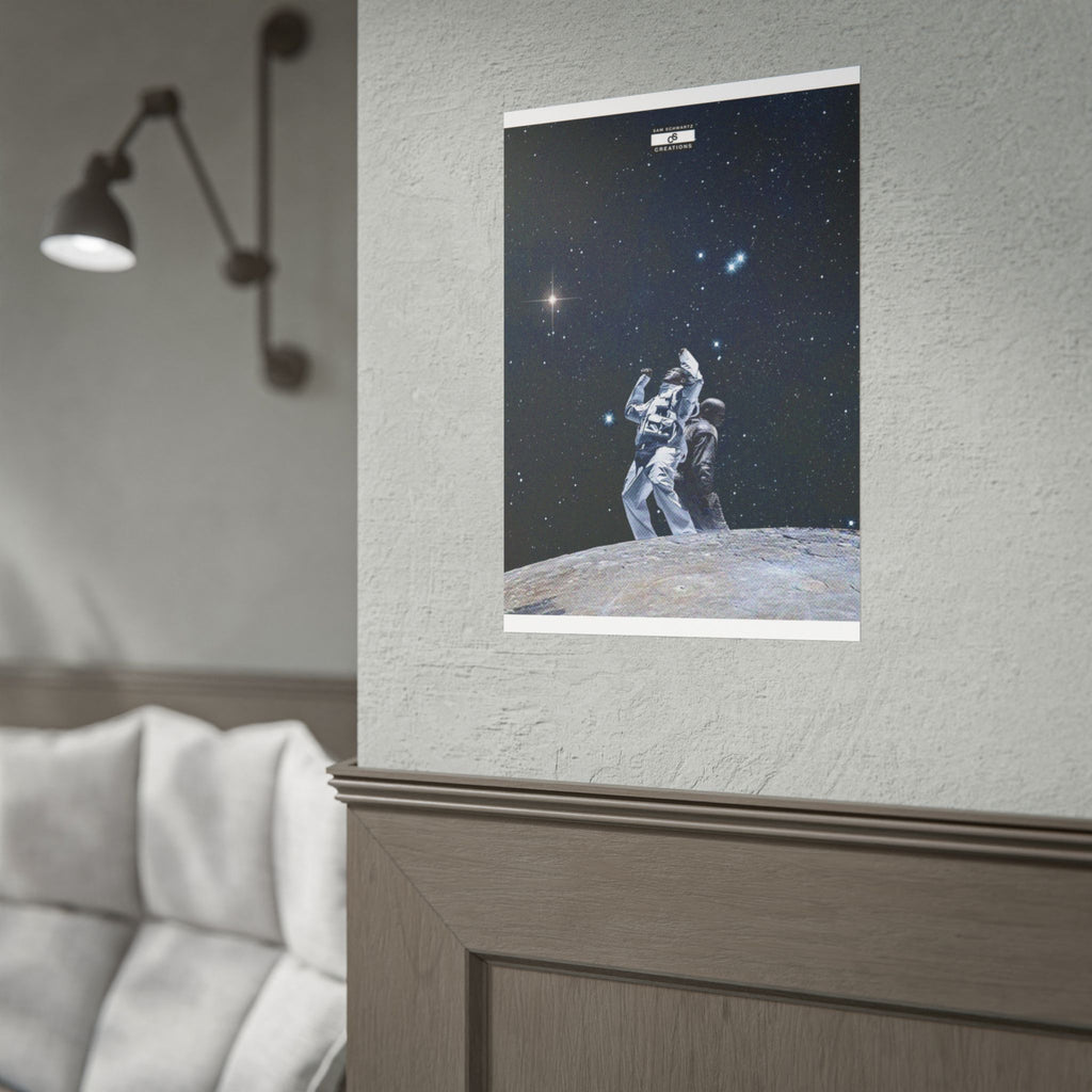 Among the Stars Poster | Kanye West & Don Toliver Music Wall Art