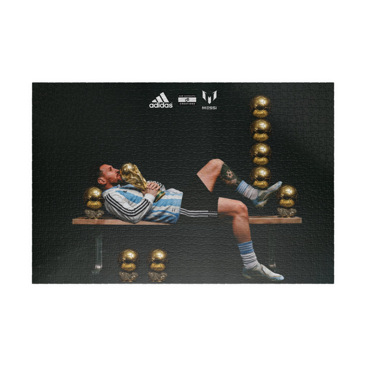 Messi 'Still Undisputed' Soccer Puzzle — 110/252/520/1014-Piece Collectible