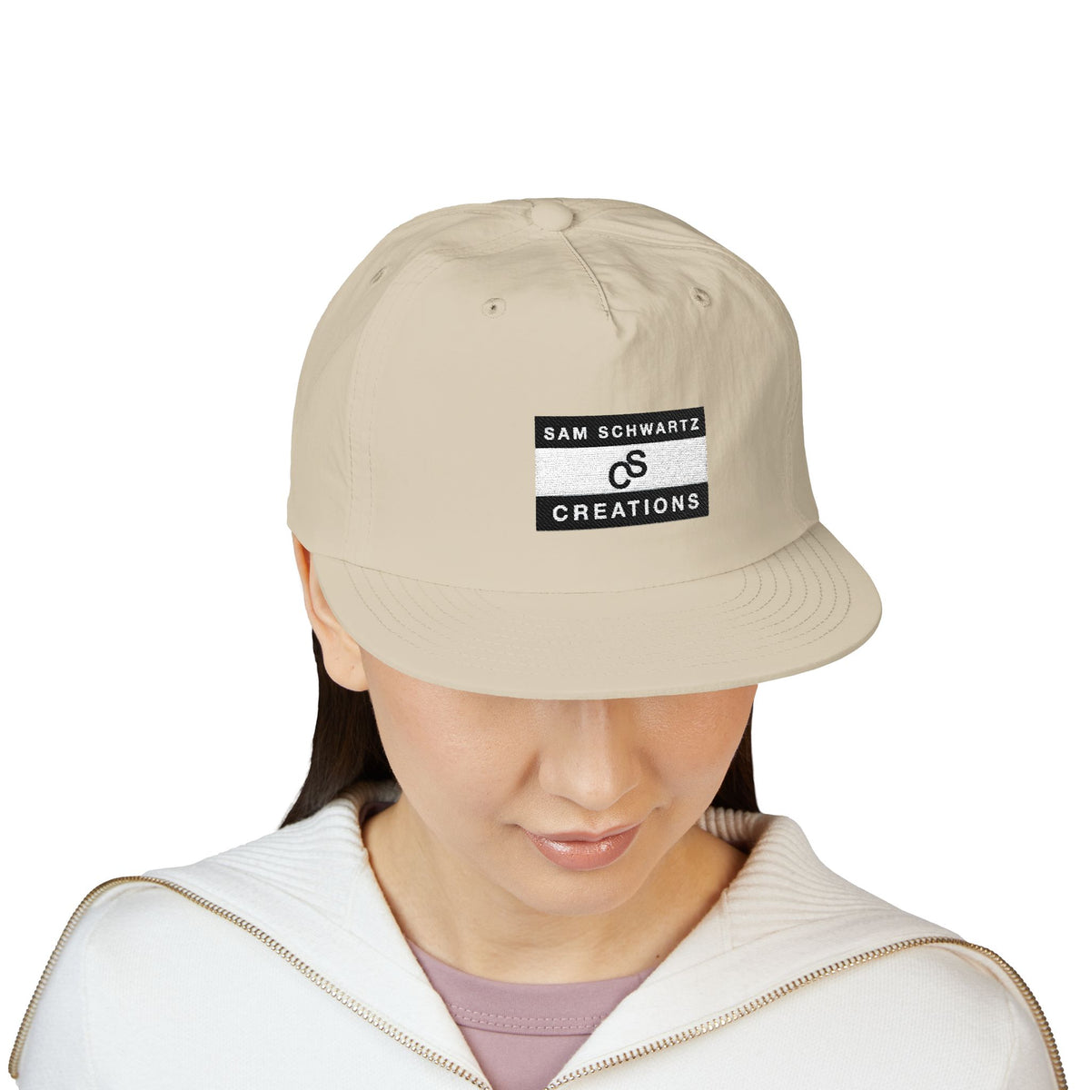 Sam Schwartz Creations Surf Cap - Sam Schwartz Creations Embroidered Patch Hat