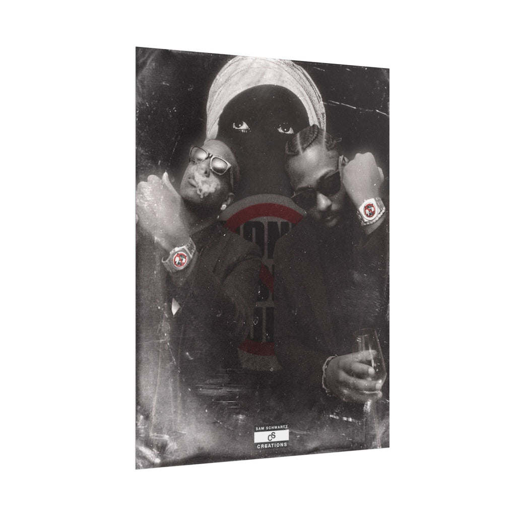 Don't Be Dumb Poster | Underground Music Duo Wall Art