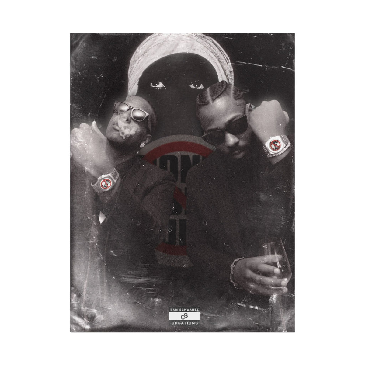 Don't Be Dumb Poster | Underground Music Duo Wall Art