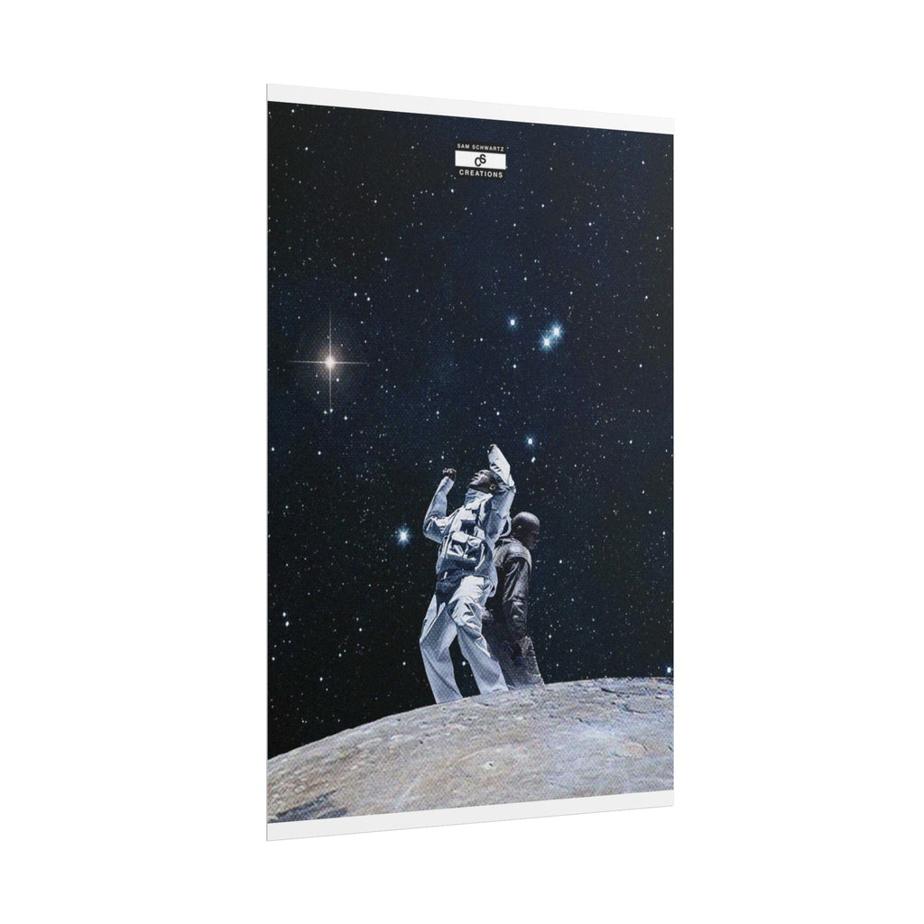 Among the Stars Poster | Kanye West & Don Toliver Music Wall Art