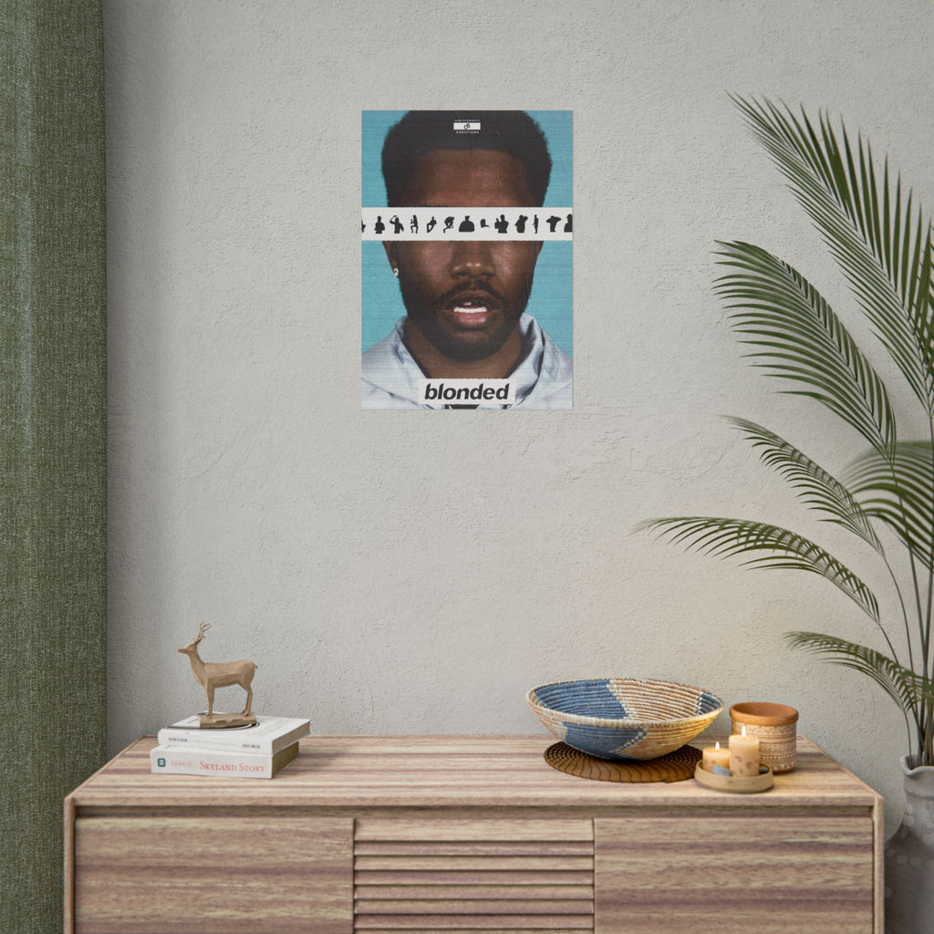 Blonded Poster | Frank Ocean Music Wall Art