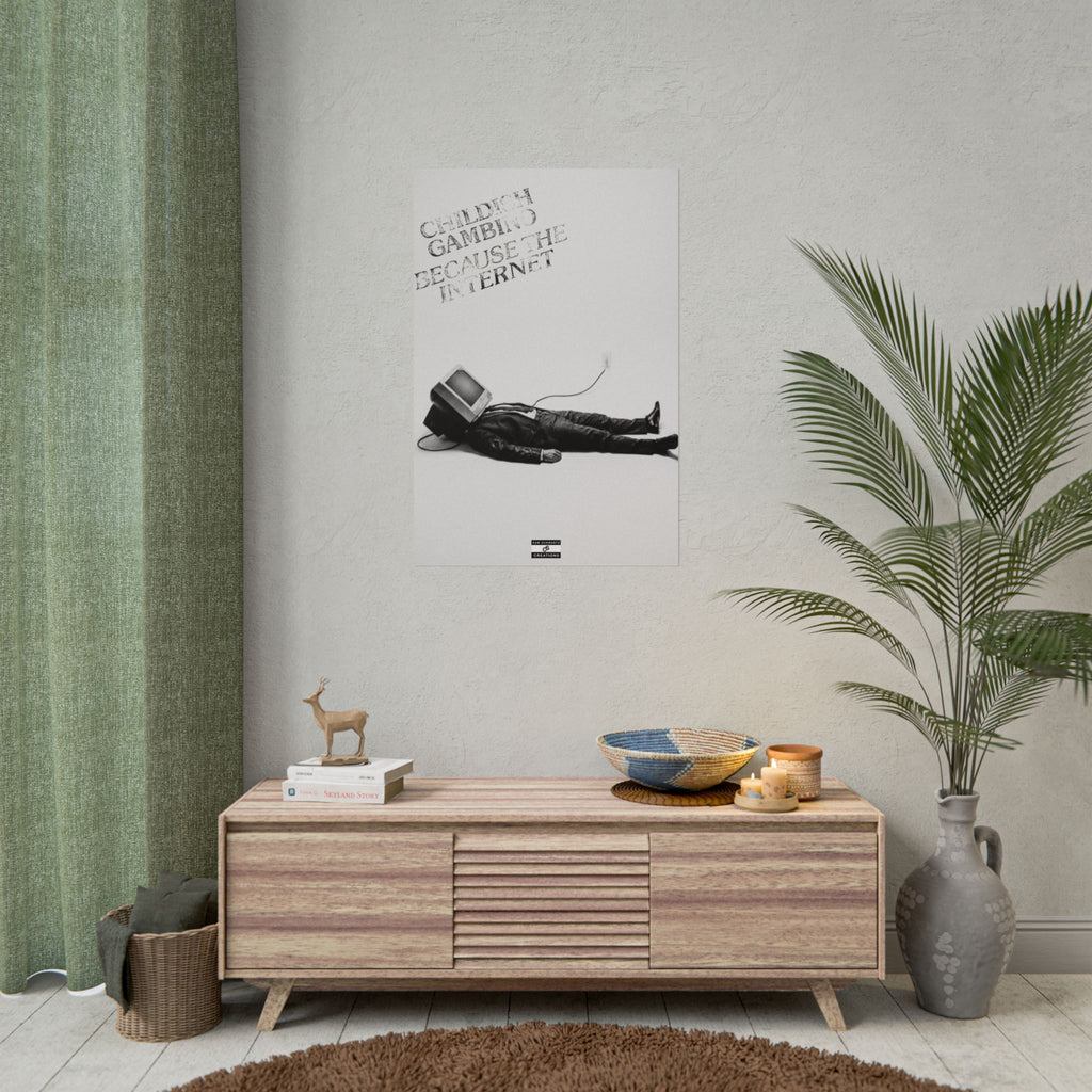 Because the Internet Poster | Childish Gambino Wall Art