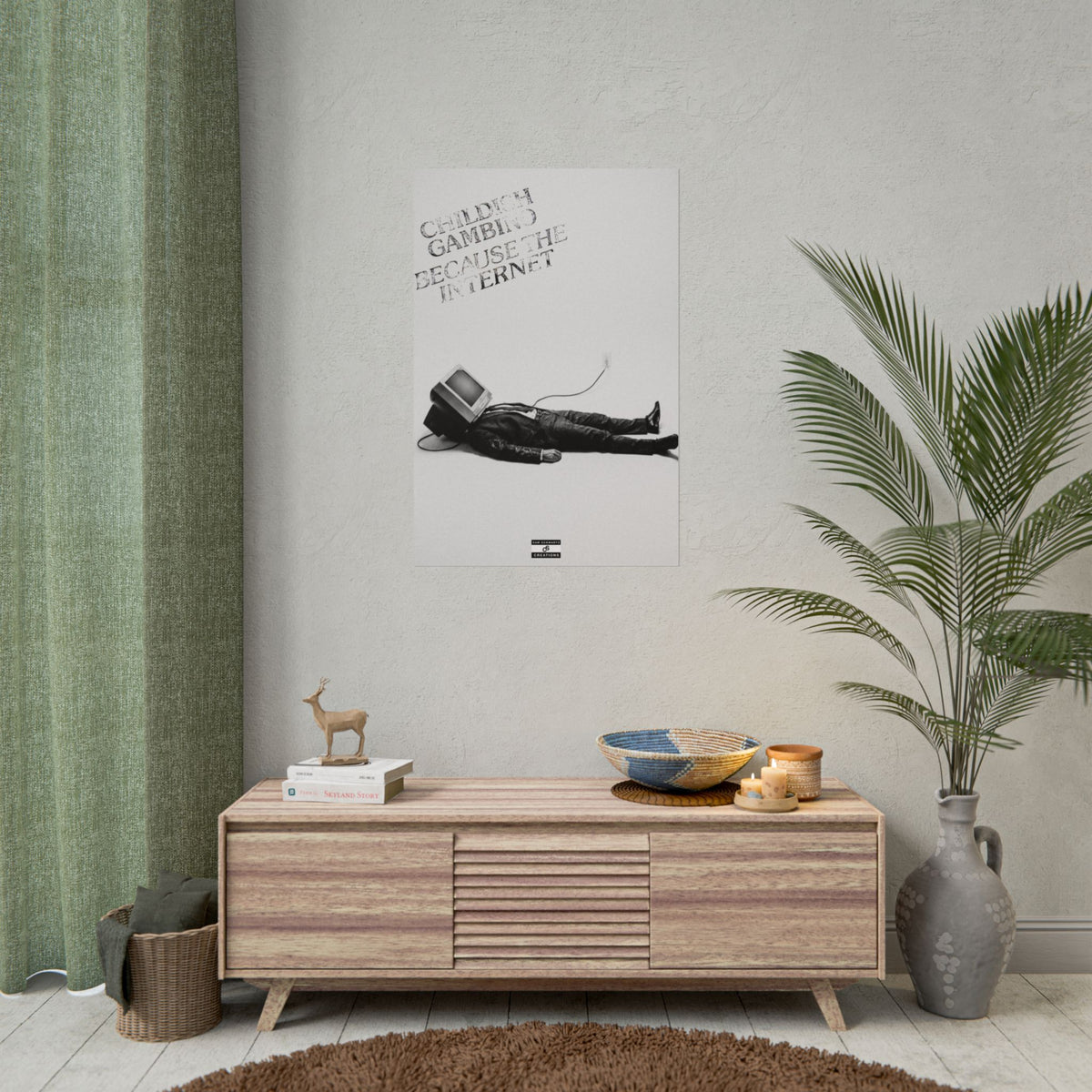 Because the Internet Poster | Childish Gambino Wall Art