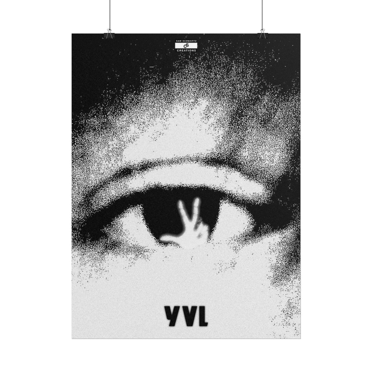 YVL Vision Poster | Experimental Hip-Hop Wall Art