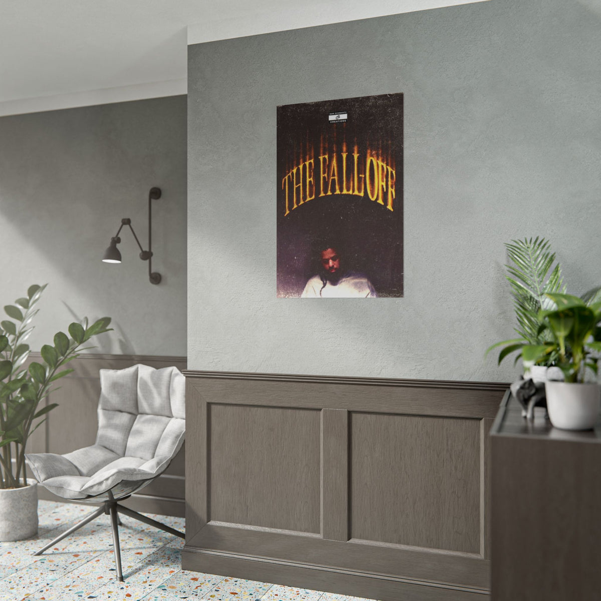 The Fall-Off Poster | J. Cole Hip-Hop Wall Art