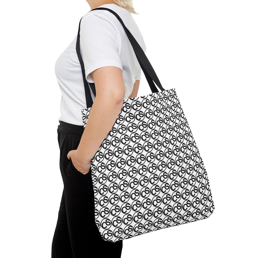 Sam Schwartz Creations Monogram Pattern Tote Bag