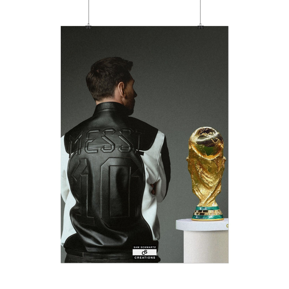 Legacy in Sight Poster | Lionel Messi World Cup Wall Art