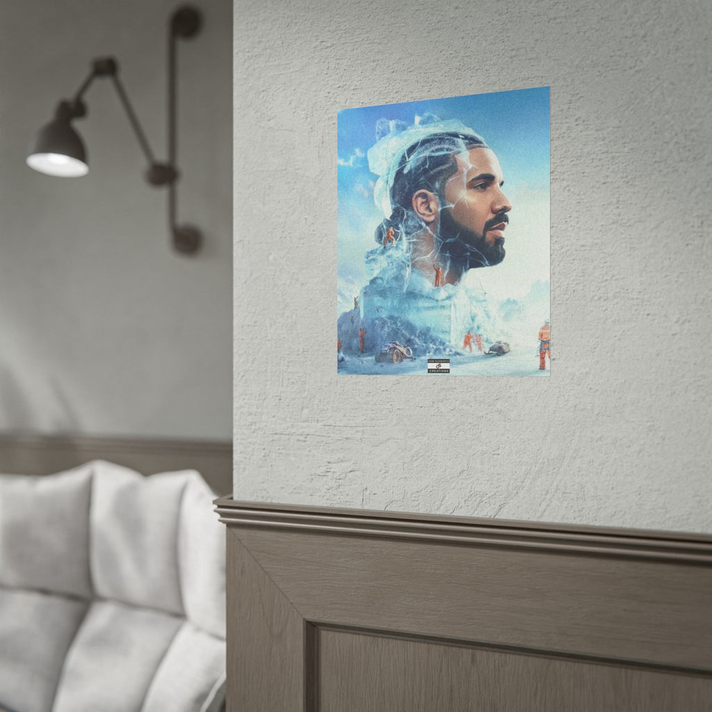 Icebound Poster | Drake Music Wall Art