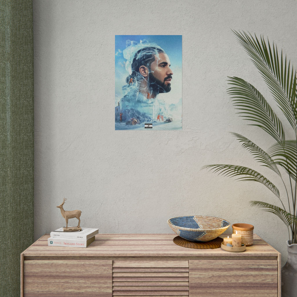 Icebound Poster | Drake Music Wall Art