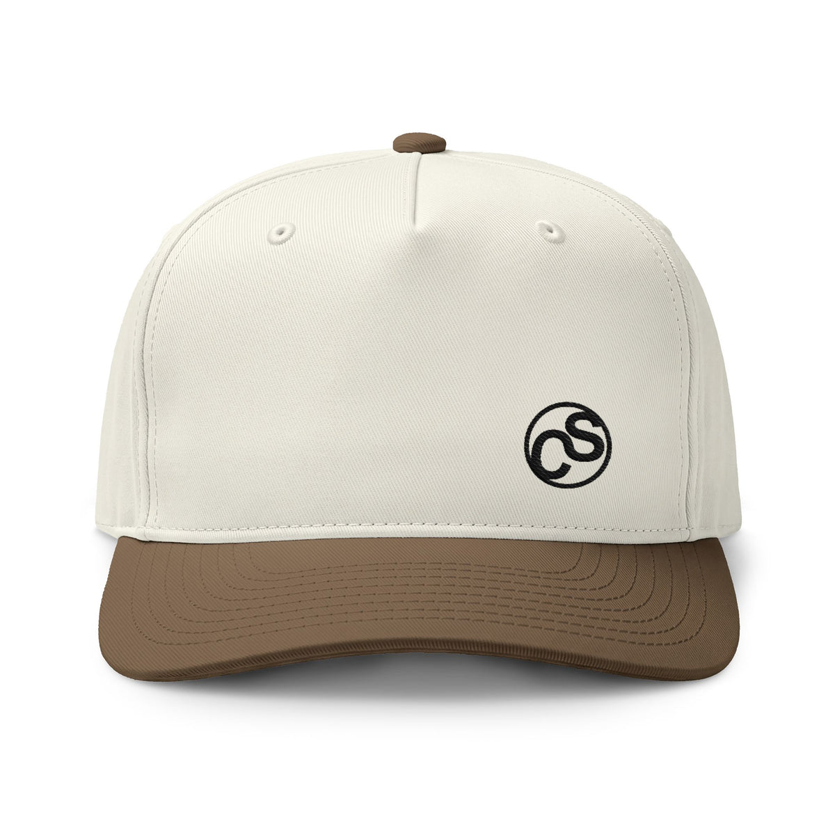 Two-Tone Sam Schwartz Creations Cap — Minimal Embroidered Logo Baseball Hat