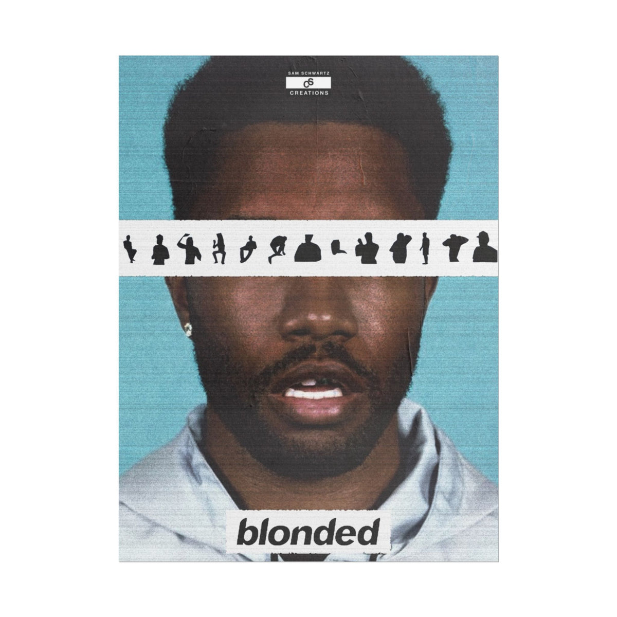 Blonded Poster | Frank Ocean Music Wall Art