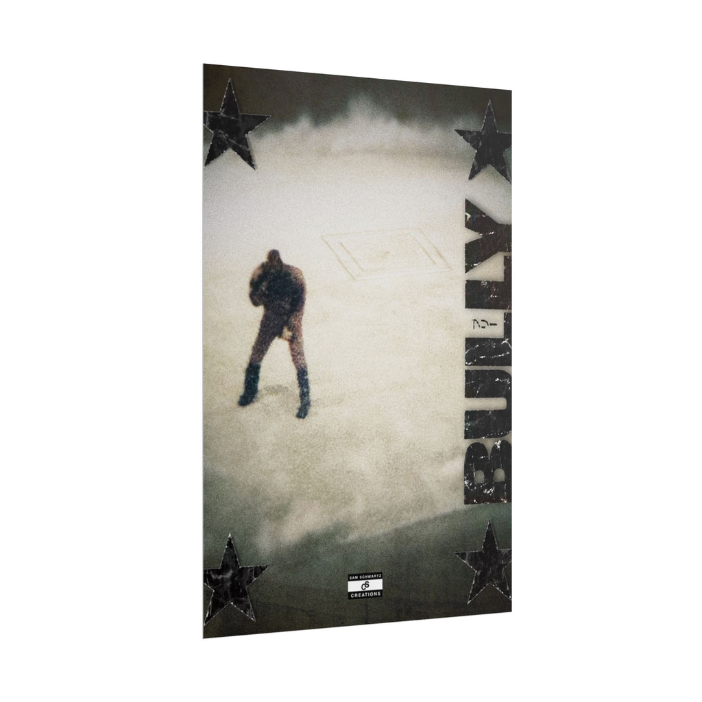 Bully in the Mist Poster | Experimental Kanye West Music Wall Art