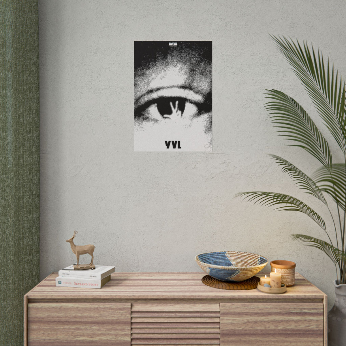 YVL Vision Poster | Experimental Hip-Hop Wall Art