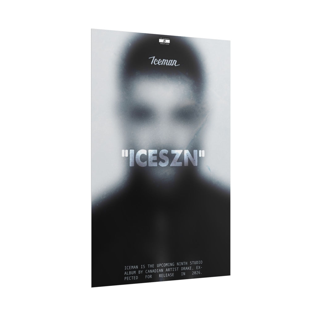 Iceman Poster | Drake Album Concept Wall Art