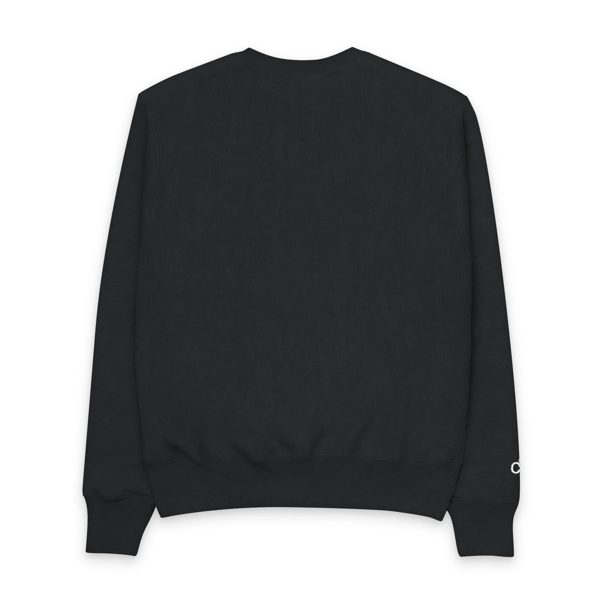 Sam Schwartz Creations x Champion Crewneck Sweatshirt – Classic Black Champion Sweatshirt