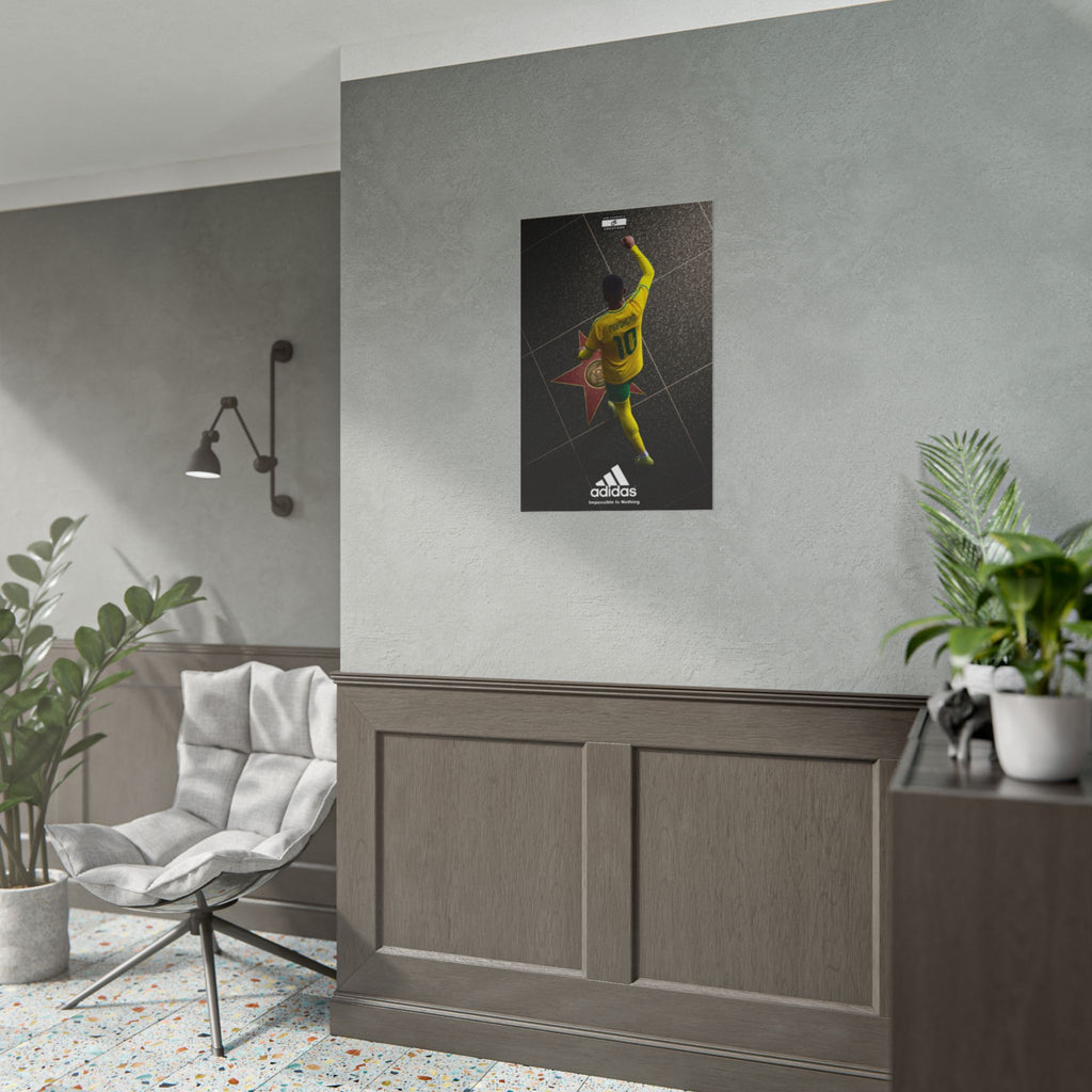A Star Is Born Poster | Relebohile Mofokeng South Africa Football Wall Art