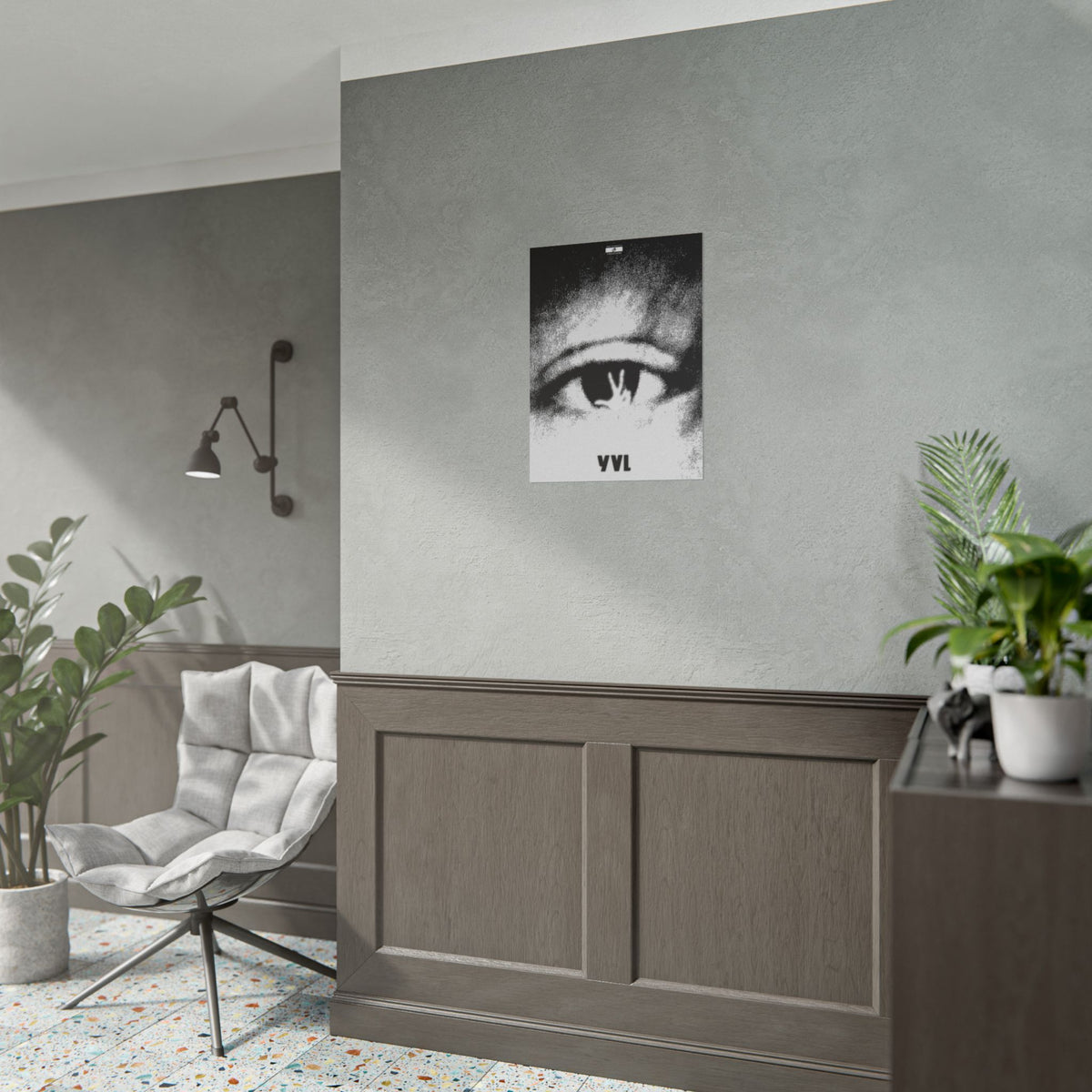 YVL Vision Poster | Experimental Hip-Hop Wall Art