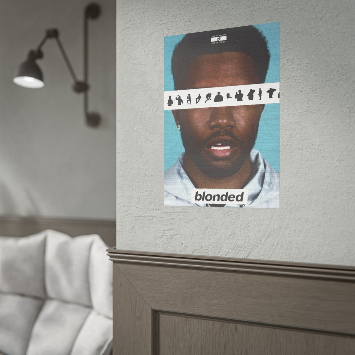 Blonded Poster | Frank Ocean Music Wall Art