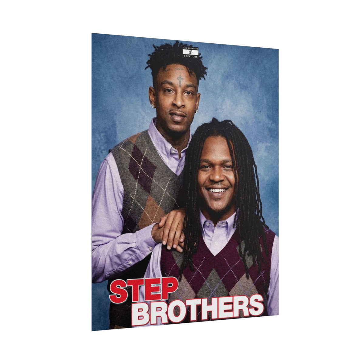 Step Brothers Poster | Hip-Hop Duo Wall Art