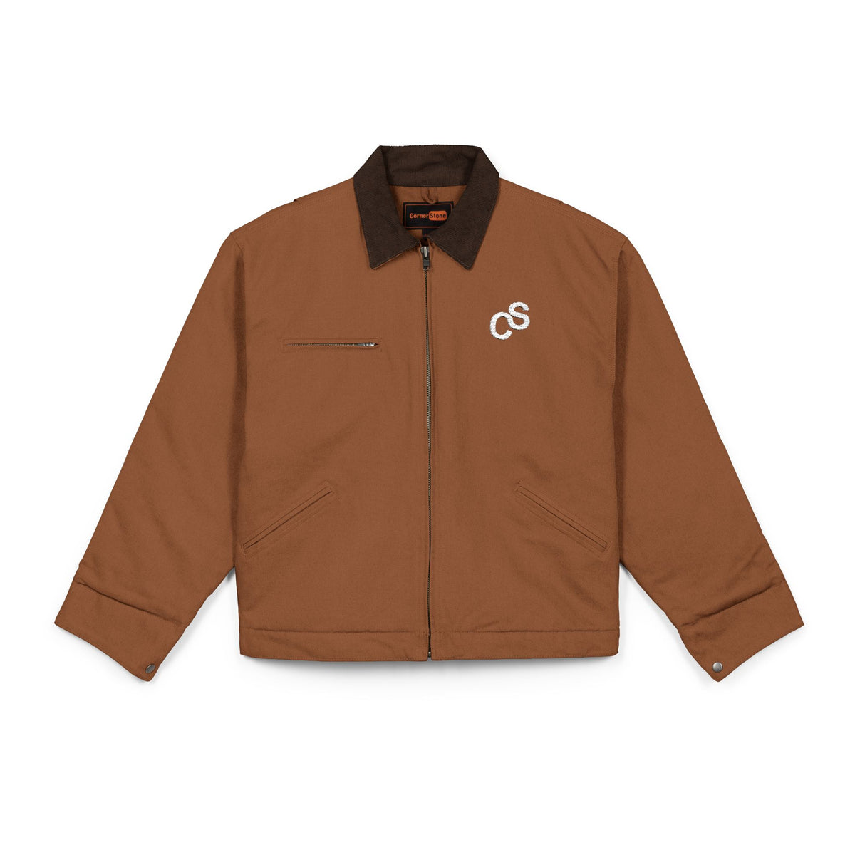 Sam Schwartz Creations Duck Cloth Work Jacket, Insulated Carpenter Coat