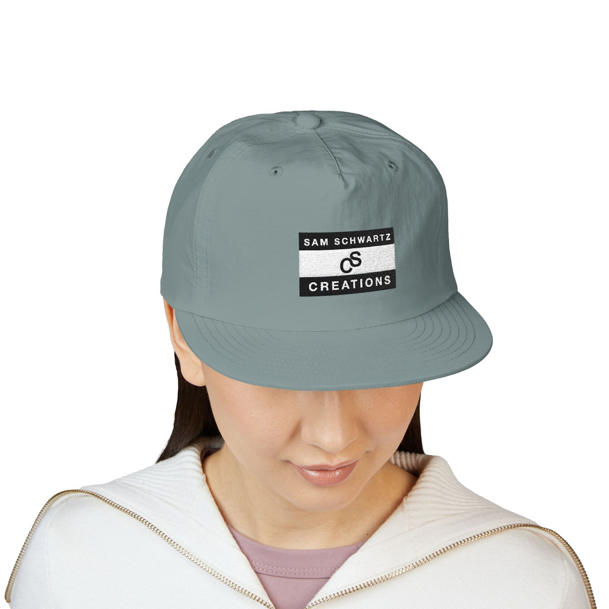 Sam Schwartz Creations Surf Cap - Sam Schwartz Creations Embroidered Patch Hat