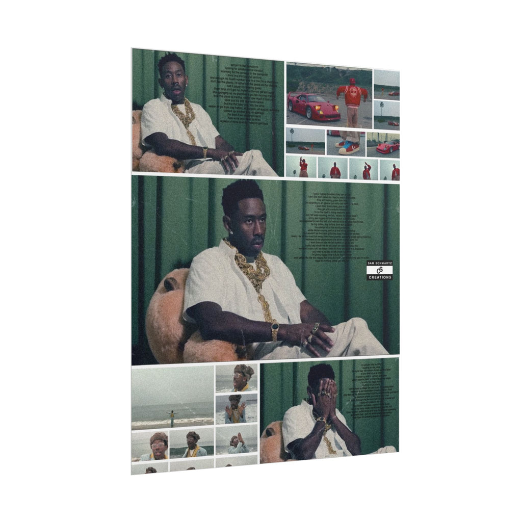 Luxury Tyler Poster | Tyler, the Creator Wall Art