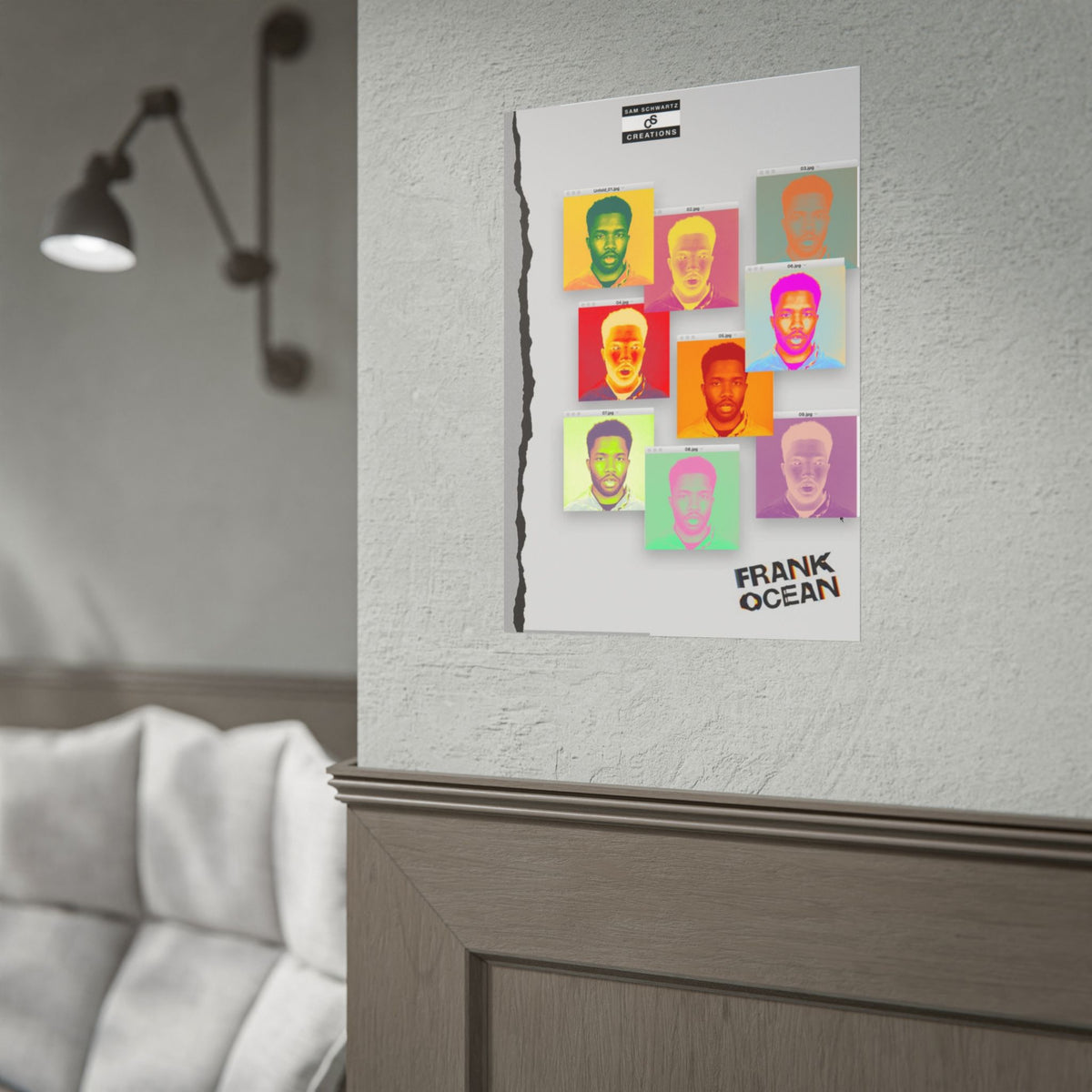 Color Study Poster | Frank Ocean Pop Art Wall Art