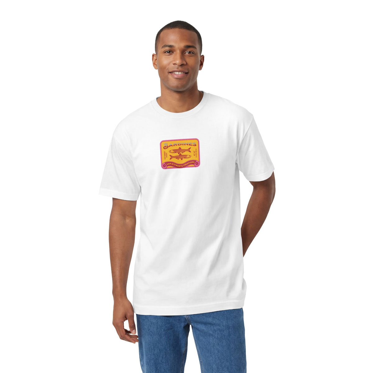 Sam Schwartz Creations Sardines Graphic Tee