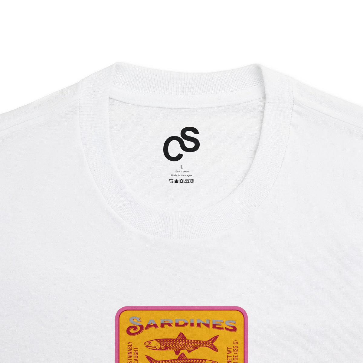Sam Schwartz Creations Sardines Graphic Tee
