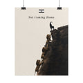 Not Coming Home Poster | England Football Lion and GOAT Wall Art