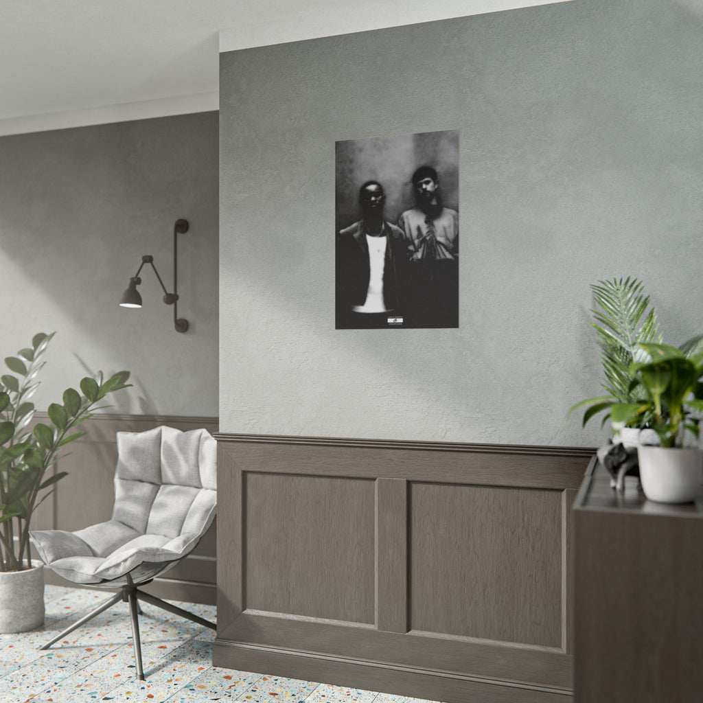 No Signal Duo Poster | Dave Hip-Hop Photography Wall Art