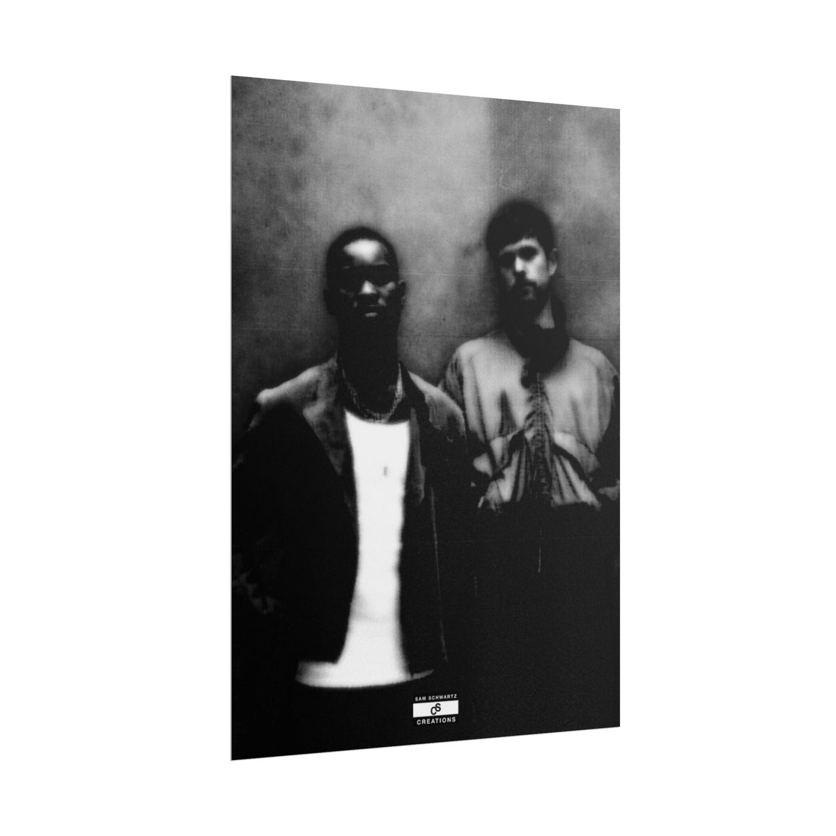 No Signal Duo Poster | Dave Hip-Hop Photography Wall Art