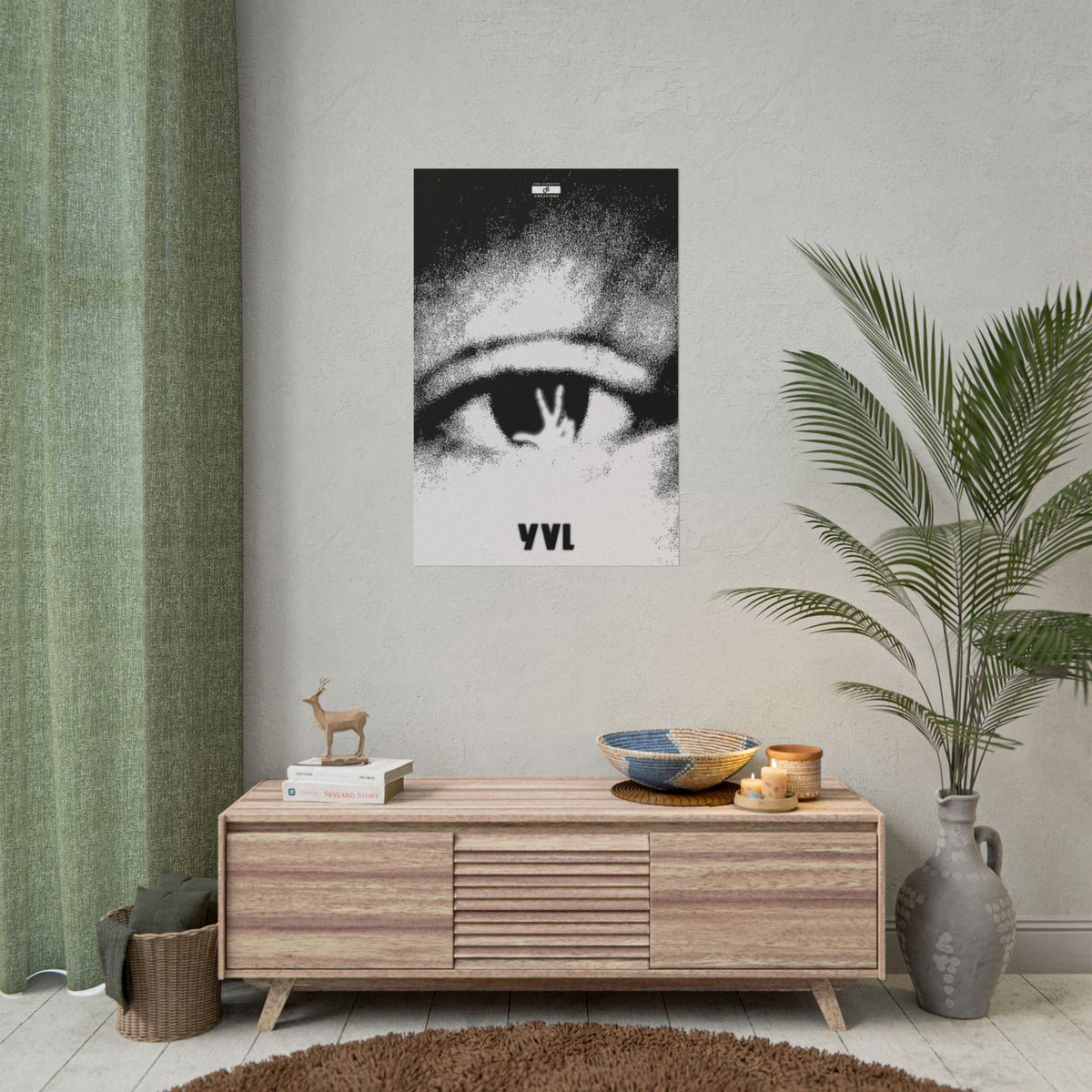 YVL Vision Poster | Experimental Hip-Hop Wall Art