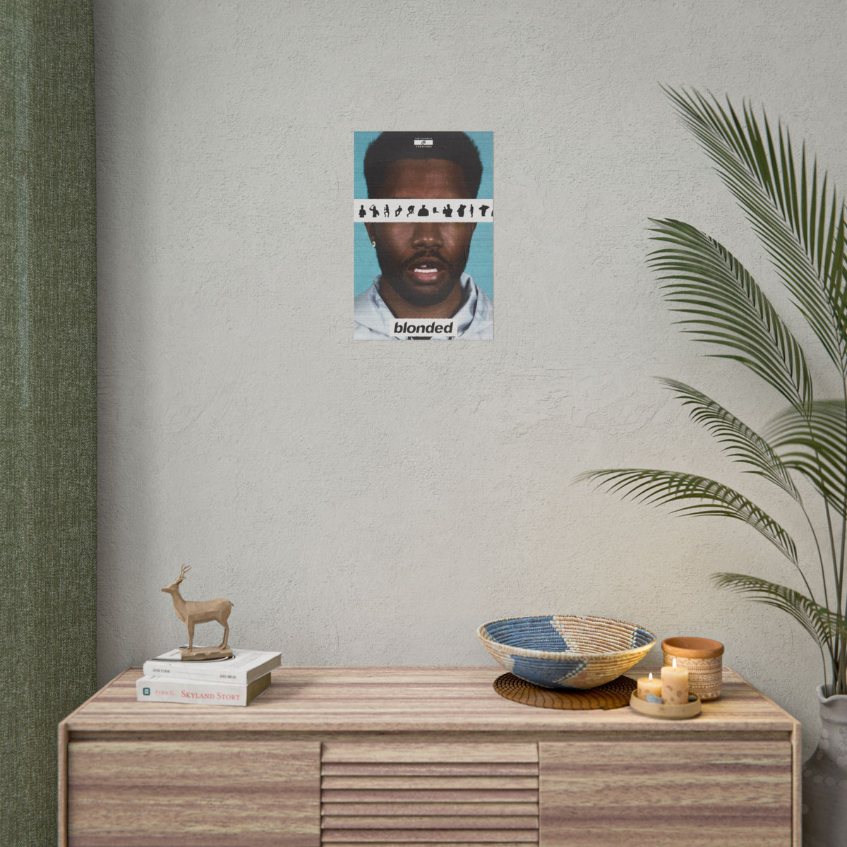 Blonded Poster | Frank Ocean Music Wall Art