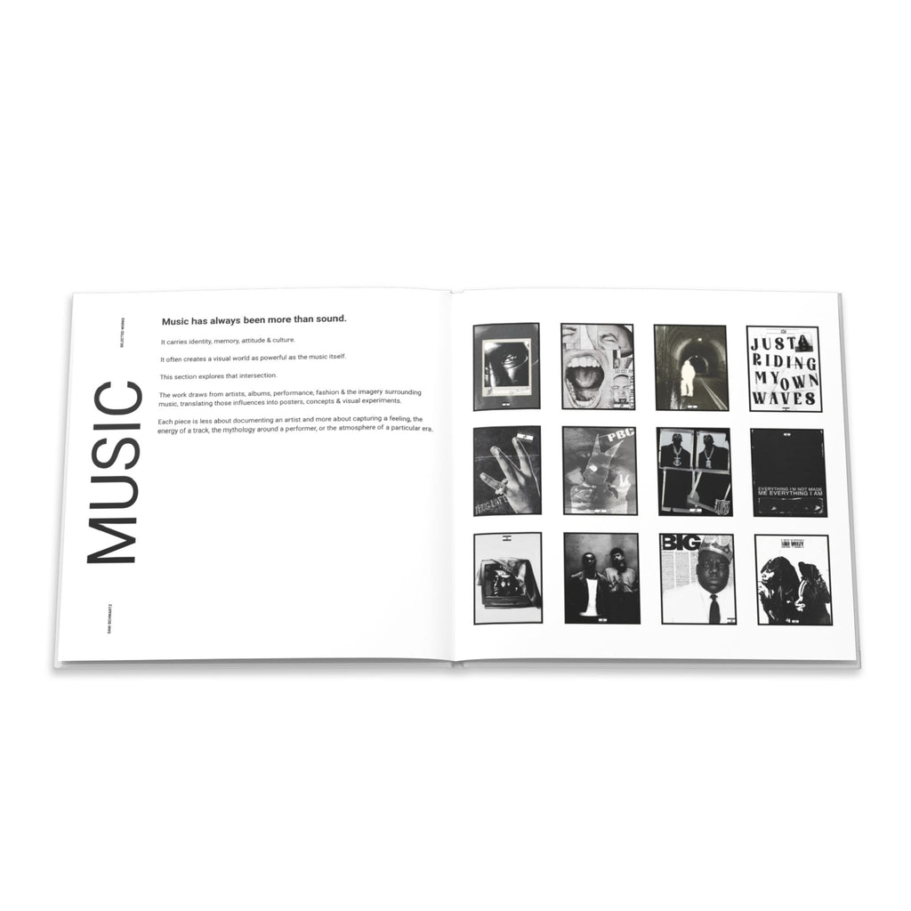 Selected Works Archive (2021 - 2026) - Sam Schwartz Creations Table Hardcover Book
