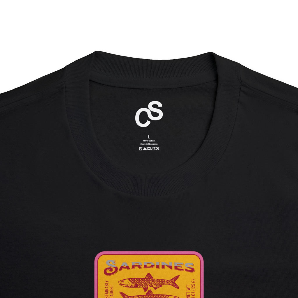 Sam Schwartz Creations Sardines Graphic Tee