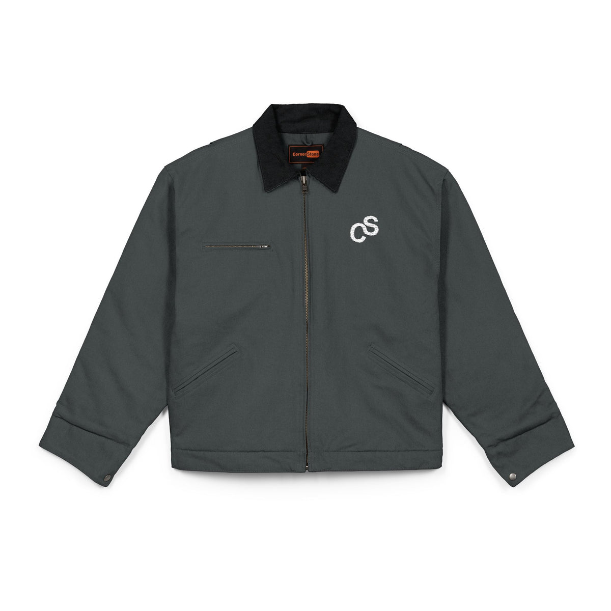 Sam Schwartz Creations Duck Cloth Work Jacket, Insulated Carpenter Coat