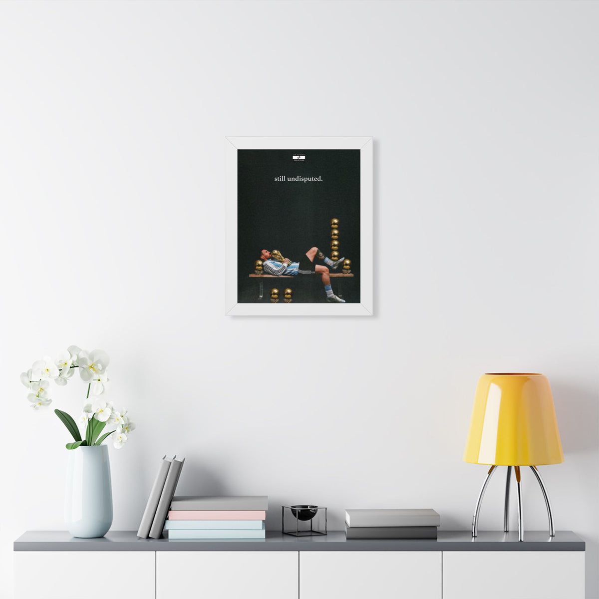 Still Undisputed Framed Poster — Framed GOAT Wall Art